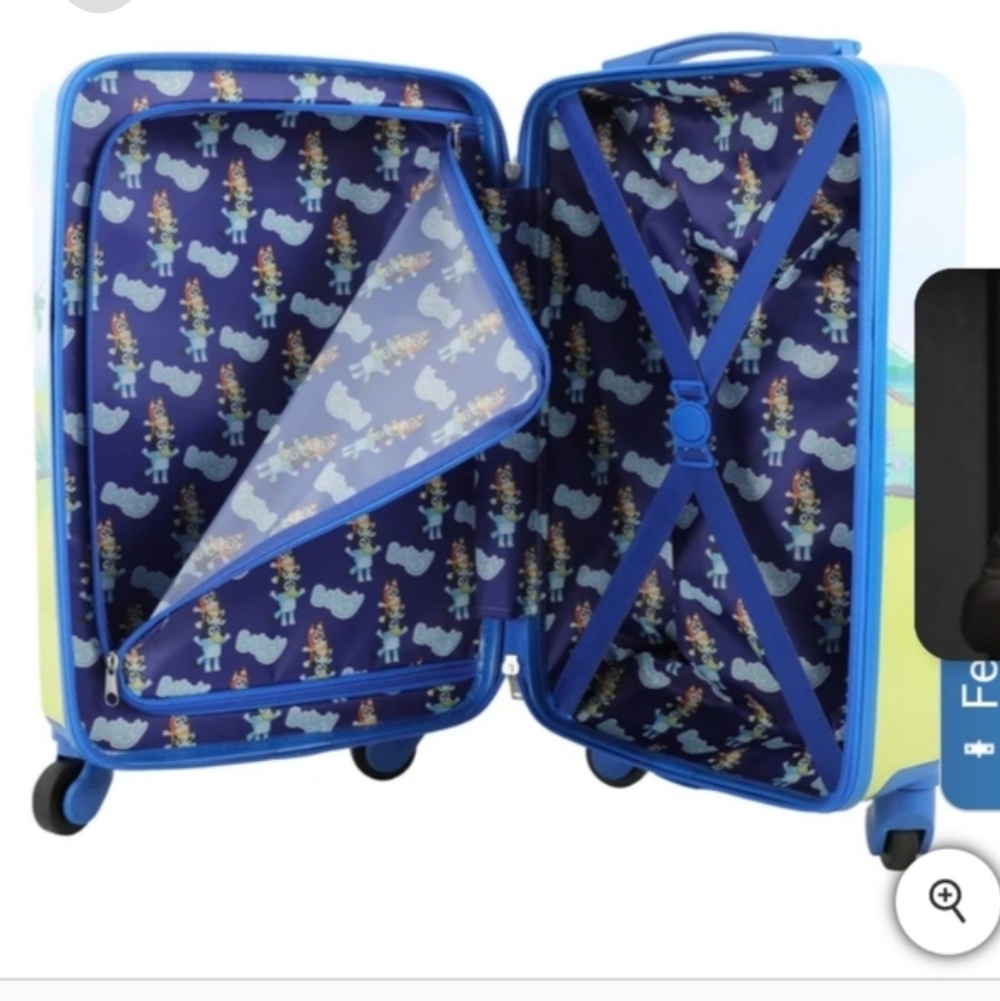 Kids Licensed Carry-on & Backpack Luggage Set, new, Bluey - Picture 3 of 4